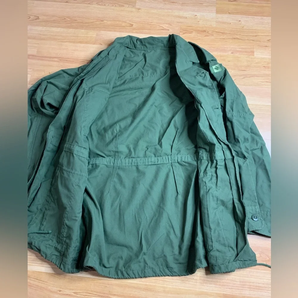 Vintage Canadian Army OG-107 Combat Field Jacket | MK II Olive Green - Picture 2 of 10